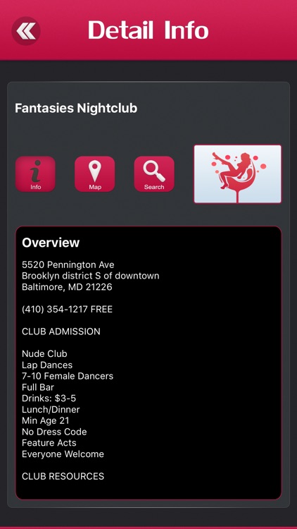 Maryland Strip Clubs & Night Clubs