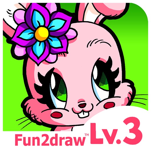 Fun2draw™ Animals Lv3 - How to Draw & Color Stylish Pretty Kawaii Animal Characters icon