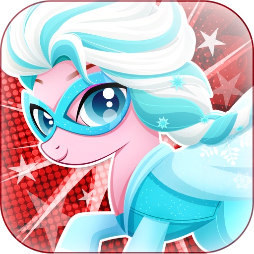 Dress up My Little Super-Girl Pony – Power Princess Pet rescue salon game
