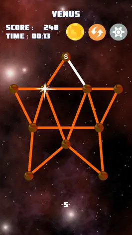 Game screenshot Space Dots - The Line Puzzle mod apk