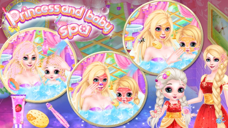 Princess And Baby makeup Spa － makeover screenshot-3