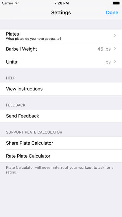 Plate Calculator - World's Fastest Barbell Calculator screenshot-3