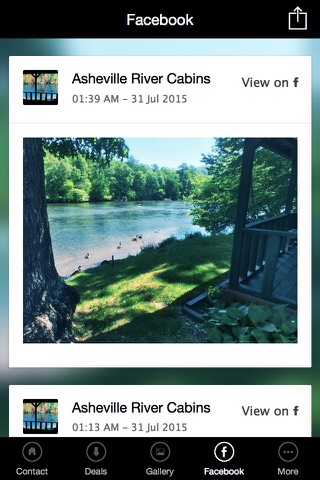 Asheville River Cabins screenshot 3