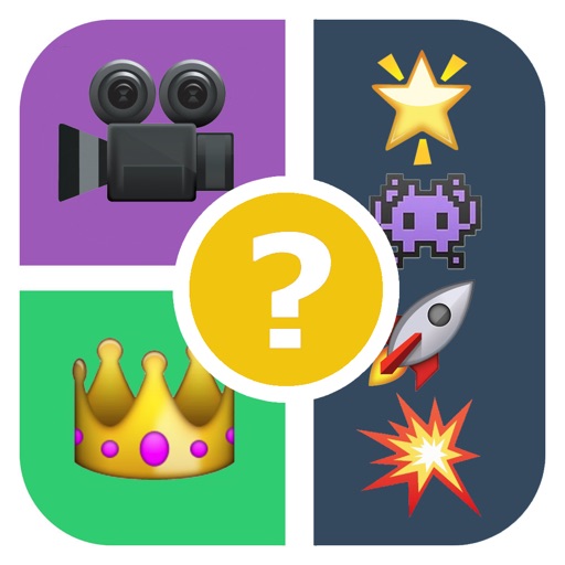 QuizPop Mania! Guess the Emoji Movies and TV Shows - a free word guessing quiz game iOS App