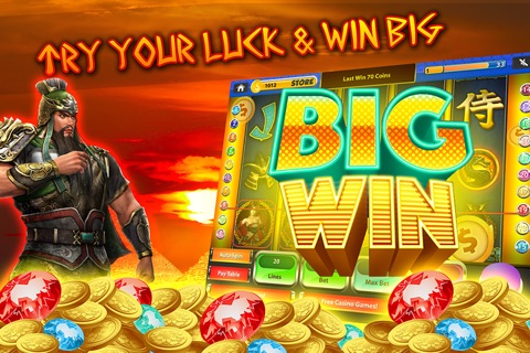 Blazing Warrior Slot Jackpot screenshot 2