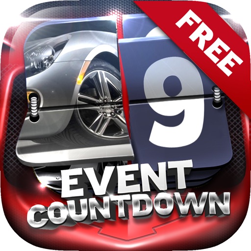 Event Countdown Beautiful Wallpaper  - “ Super Car ” Free icon
