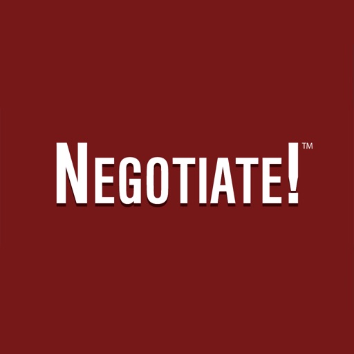 Negotiate!
