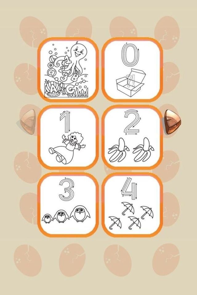 Numbers Tracer Phonics Coloring Book: Learning Basic Math Free For Toddlers And Kids! screenshot 4