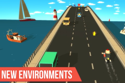 Road Rush Racer - Endless Arcade Racer screenshot 4