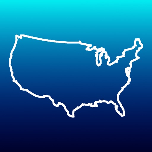 Aqua Map USA - Marine GPS Offline Nautical Charts for Fishing, Boating and Sailing icon