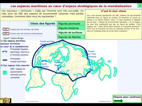 Croquis de géographie : Les espaces maritimes au coeur d’enjeux stratégiques de la mondialisation screenshot 3