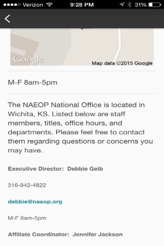 NAEOP Organization App screenshot 3