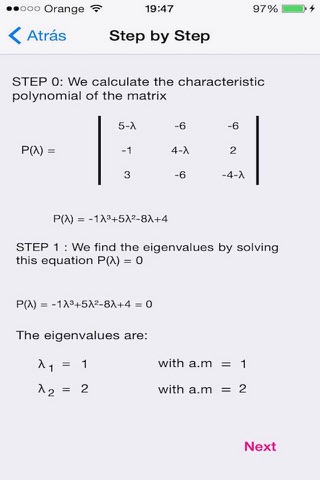 Diagonalize screenshot 2