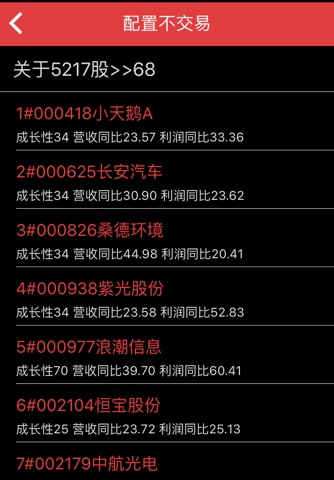 白龙马选股 screenshot 3