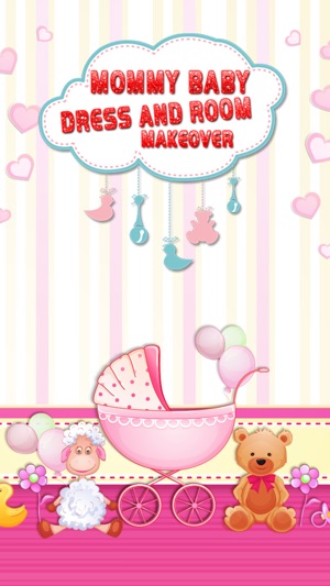 Mommy Baby Dress Up Room Design Painting