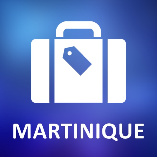 Martinique, France Detailed Offline Map