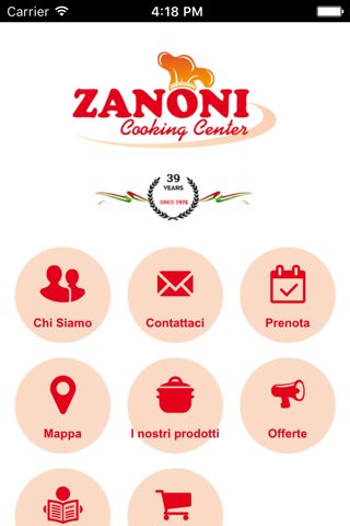 Zanoni Cooking Center screenshot 2