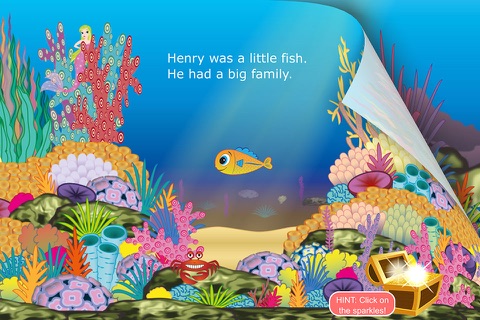 Henry The Little Fish – An interactive children’s story book app screenshot 2