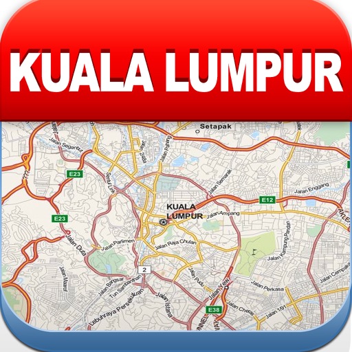 Kuala Lumpur Offline Map - City Metro Airport and Travel Plan icon