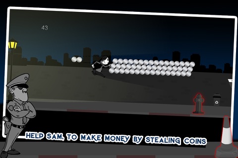 A Street View Run - Dodge The Police Cars In The Black Night screenshot 3