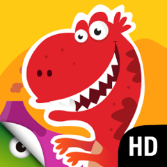 Planet Dinos – Dinosaurier-Spiele, Puzzle und Ausmalbilder für Kinder und Baby - Spielen HD