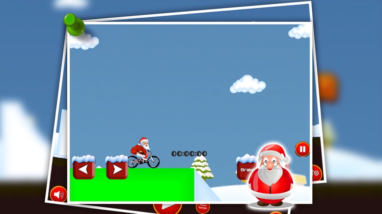santa bike game - Free Funny Racing Game with Santa