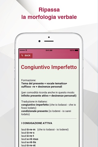 Verbi Latini Petrini screenshot 2