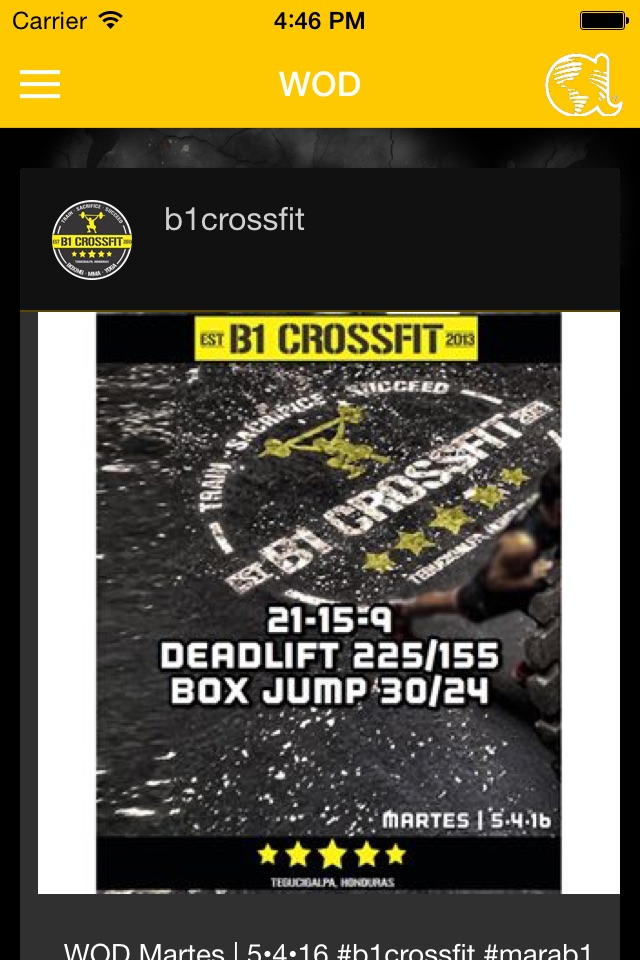 B1 Crossfit screenshot 2
