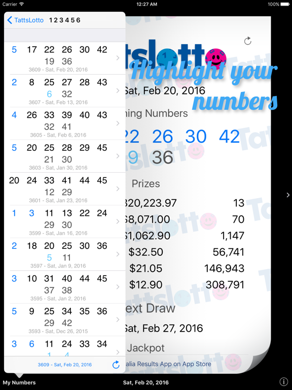 tattslotto draw 1320