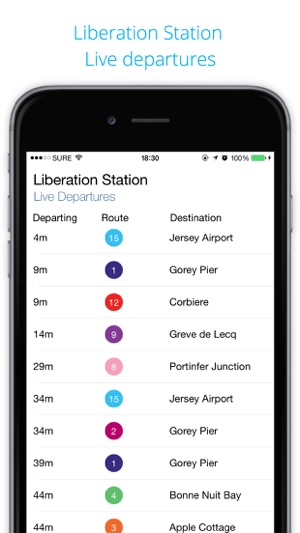 Jersey Bus Tracker(圖4)-速報App