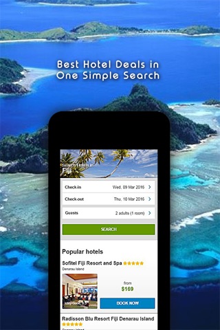 Fiji Hotel Search, Compare Deals & Book With Discount screenshot 2