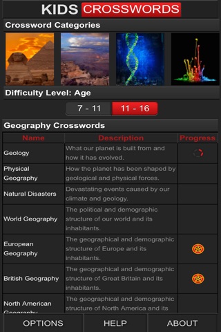 Kids Crosswords English (US) screenshot 2