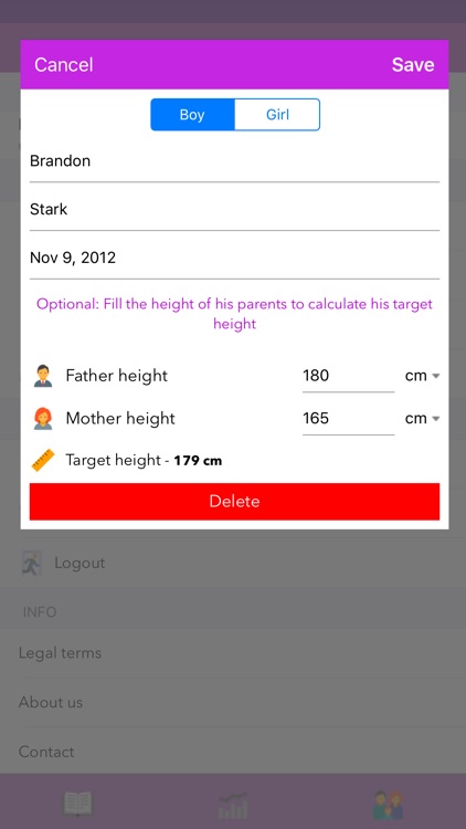 Child Growth & Percentiles screenshot-4