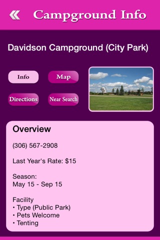 Saskatchewan Campgrounds and RV Parks screenshot 3