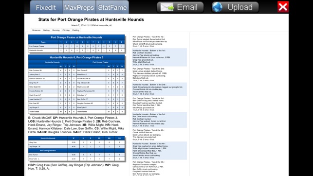 Fixed It! Baseball ScoreBook(圖4)-速報App