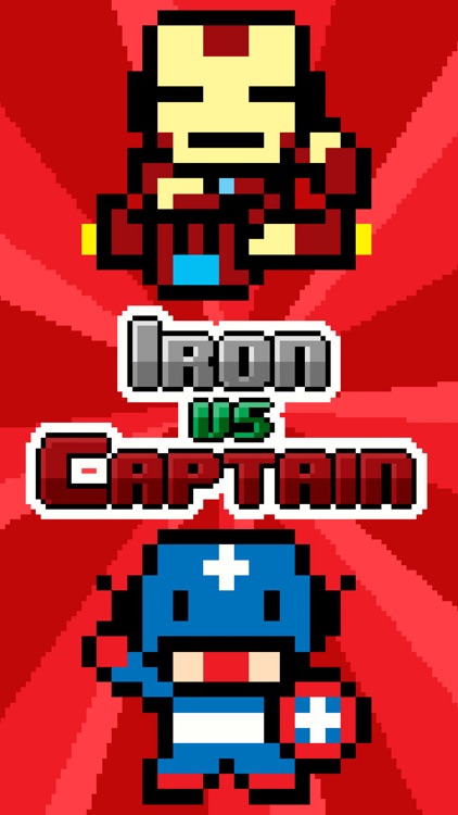 Iron vs Captain - Invincible Cartoon Heroes Fight The Wars Of Force