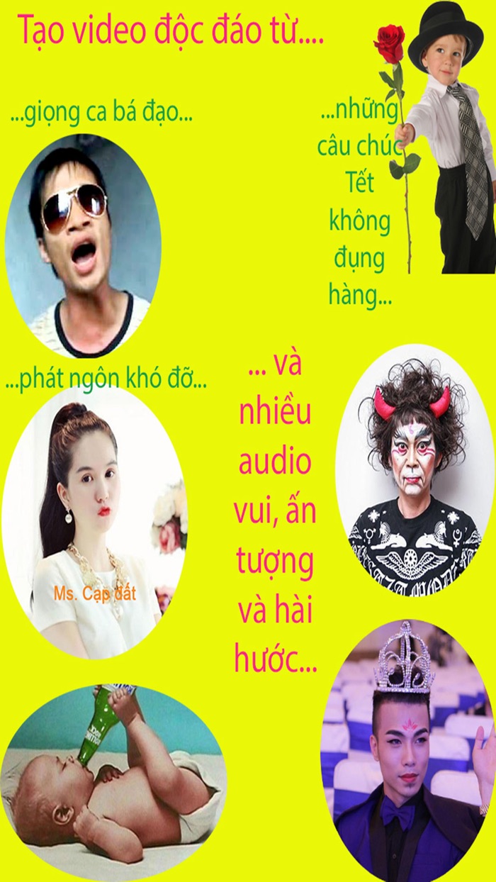 Tao clip chuc mung nam moi vui , hom hinh , hai huoc, an tuong