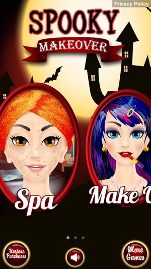 Spooky Makeover - Halloween Makeup & Kids Games(圖1)-速報App