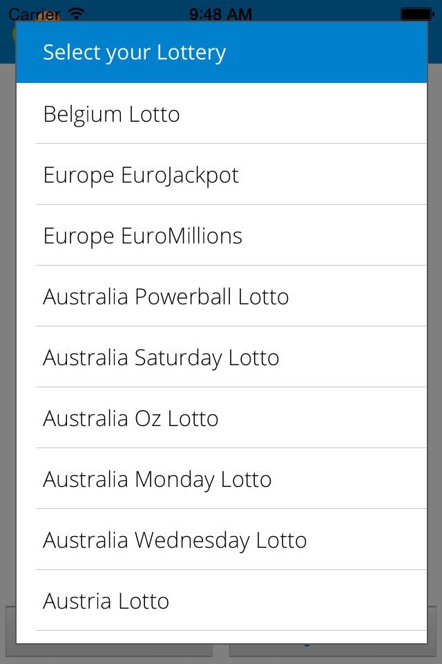 Lottery Ticket Numbers screenshot 2