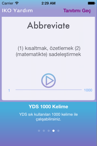 İngilizce Kelime Öğreniyorum Pro screenshot 4