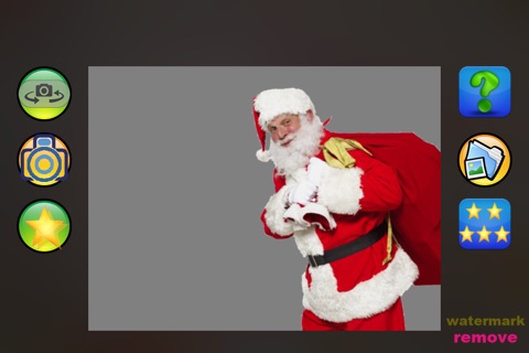 Christmas photo by Santa Claus screenshot 2