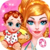 Blonde Happy Castle - Pregnant Mommy/Newborn Baby/Baby Care