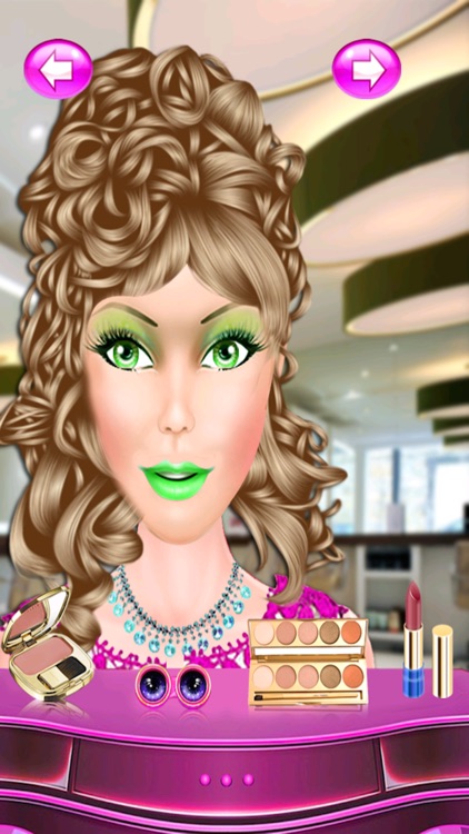 Fashion Makeup Salon - beautiful celebrity games screenshot-4