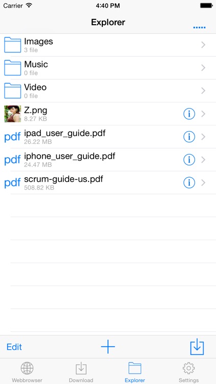 iDownloader Pro (Internet Downloader Manager) - File Downloader/Image Downloader/ Document Downloader and Download Manager