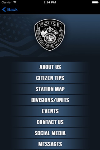 Youngsville Police Department screenshot 2