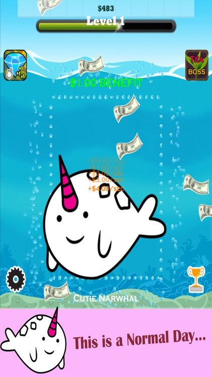 Narwhal Evolution - Tap Coins of the Crazy Mutant Tapper & Clicker Game