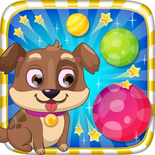 Funny Bubble Shooter Pet Adventure iOS App