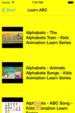 ABC Alphabet Songs Rhymes And More with Fun screenshot 4
