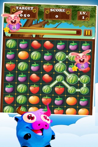 Fruit Line Crush Mania screenshot 2