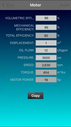 Screenshot 3 Hydraulic Calculator Free iphone